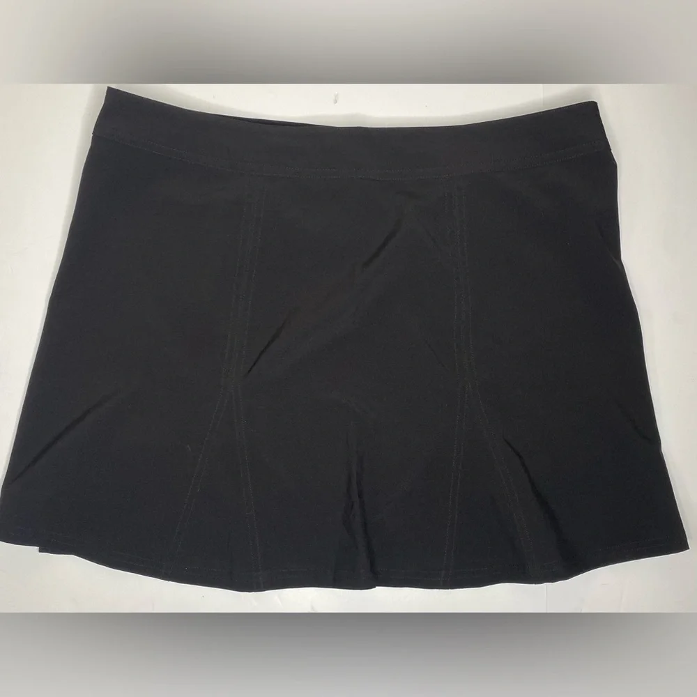 RipSkirt Wrap Skirt Length 1 Black Beach Swim Sunbathe Sz Lg